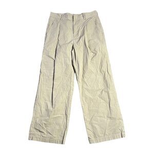 Nap not so loungewear brown wide leg cotton pants medium